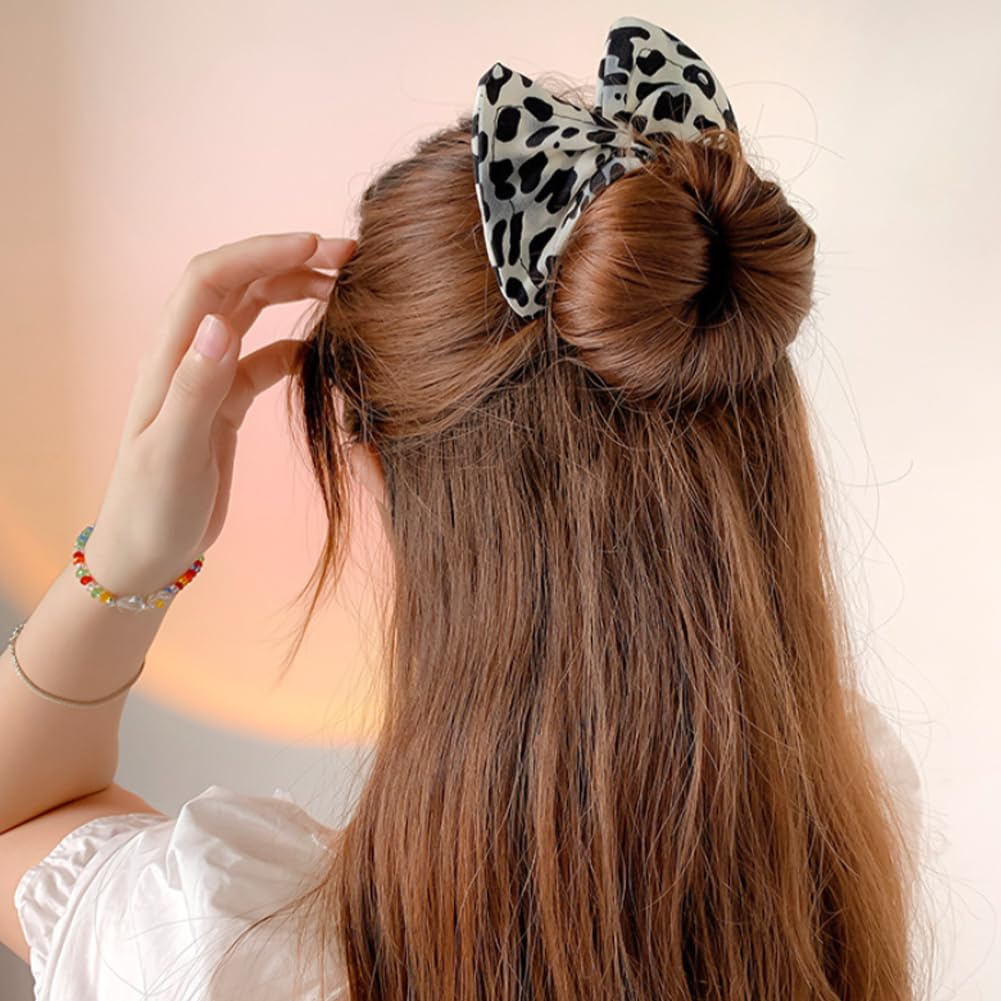 Capiant 6 PACK Hair Bun Maker and Twist Tool for Women - Flexible Hair Twister for French Hairstyles, Reusable Magic Donut Hair Styling Accessories