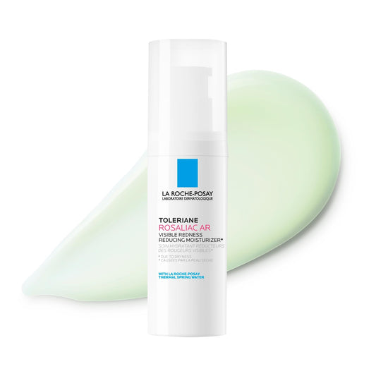 La Roche-Posay Toleriane Rosaliac AR Visible Redness Reducing Cream | Color Correcting Face Cream for Sensitive Skin with Green