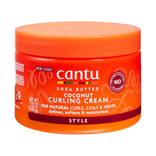 Cantu Shea Butter For Natural Hair Coconut Curling Cream 12 Oz.