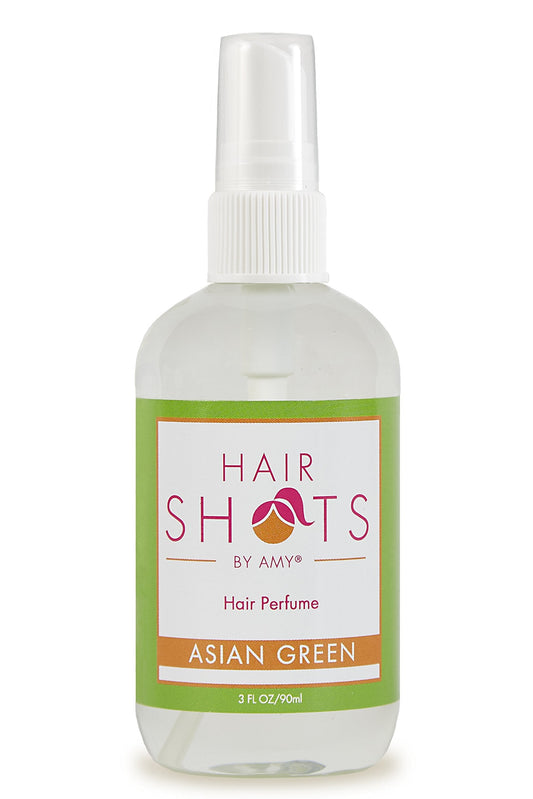Hair Shots Asian Green Perfume Quality Heat Activated 3 Oz Hair Fragrance