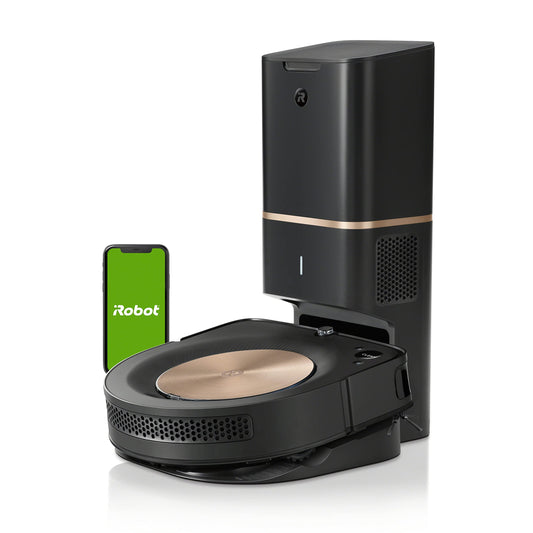 iRobot Roomba s9+ Self Emptying Robot Vacuum - Self-Empty for 60 Days, Detects & Cleans Around Objects in Your Home, Smart Mapping, Powerful Suction, Corner & Edge Cleaning