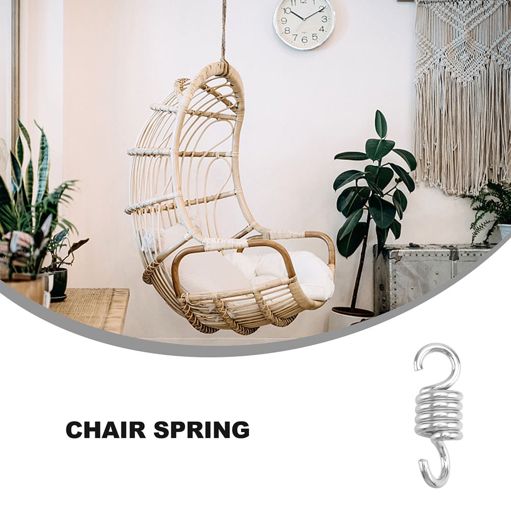 ELAYARD Hammock Spring Replacement Set Swing Spring Kit 200kg Capacity Metal Swing Spring For Porch Swing Chair