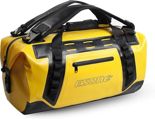 ESONE Dry Bag Waterproof Backpack for Men/Women Waterproof Backpack for Travel Dry Bag Backpack Waterproof Duffel Bag for Kayaking Rafting Boating Swimming Camping Travel Beach 50L