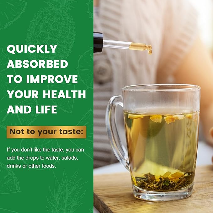 (2 Pack) Potassium Magnesium Supplement for Immune Health & Muscle Support, High Absorption, Triple Magnesium Complex with Glycinate, Taurate, Citrate and Potassium, Pineapple Flavour, 1 Fl Oz