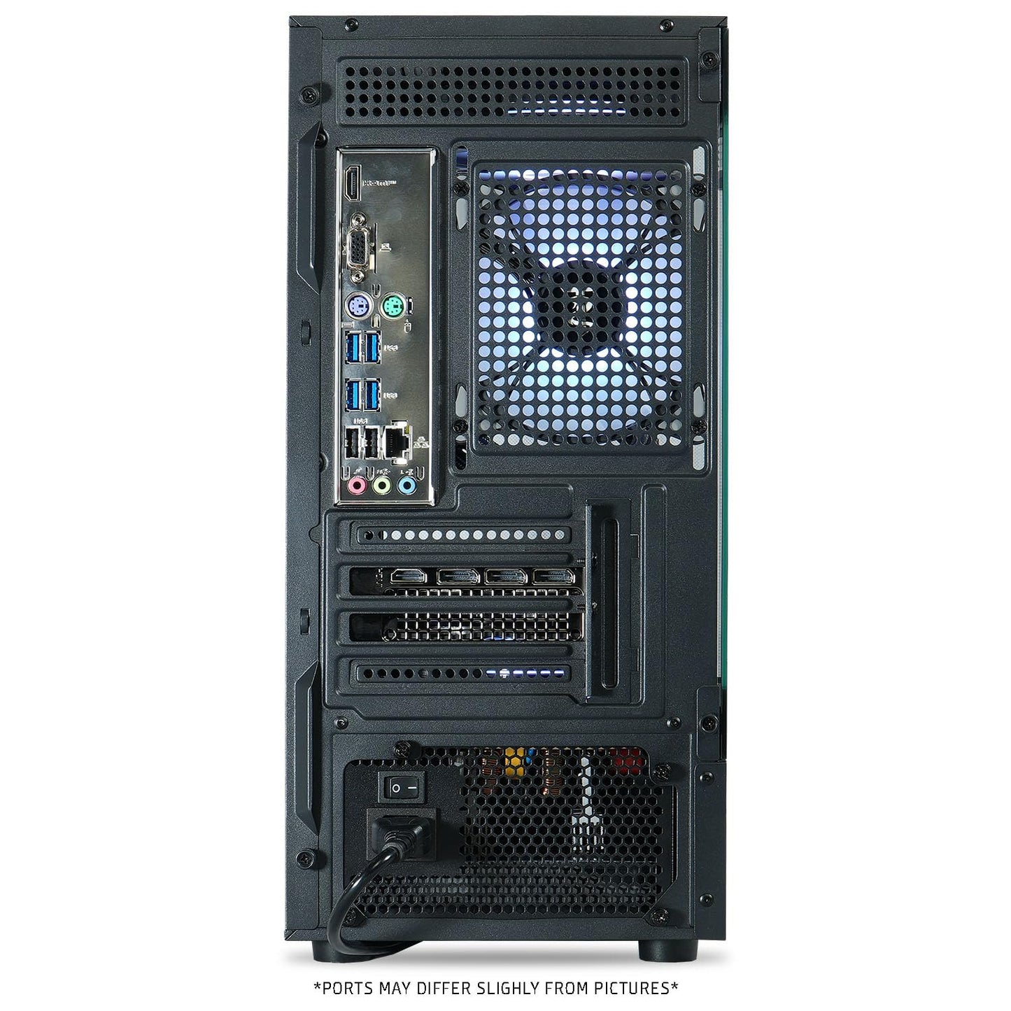 ViprTech Reaper 2.5 Liquid-Cooled PC - AMD Ryzen 7 8700F (5.0Ghz Turbo), AMD RX 7800 XT 16GB, 32GB DDR5 6400, 2TB NVMe SSD, 1000W Gold, VR-Ready, WiFi BT, Win 11, Gaming Desktop Computer, Black