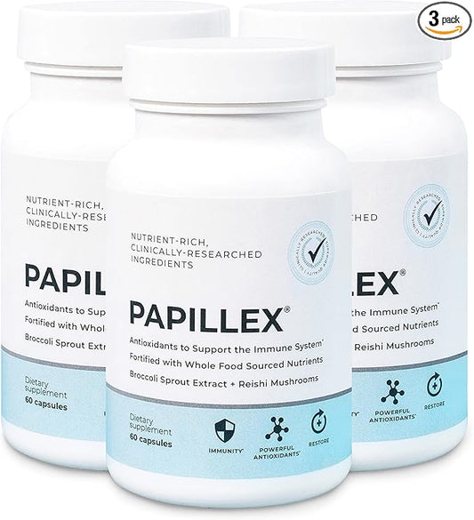 Dietary Supplement Tablets All Natural Immune Support - Immunity Defense - Best Immune System Booster - Organic 60 Capsules Bottle (3 Pack)