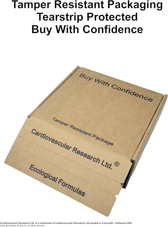 Cardiovascular Research Magnesium Taurate 125 mg New Tamper Resistant Ship Box 60 Count