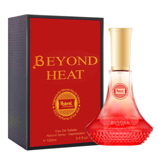 Hybrid & Company Beyond Heat Feminine Essence Youthful Sensuous Truly Irresistible Scent Womens Perfume, 3.4 Fl Oz