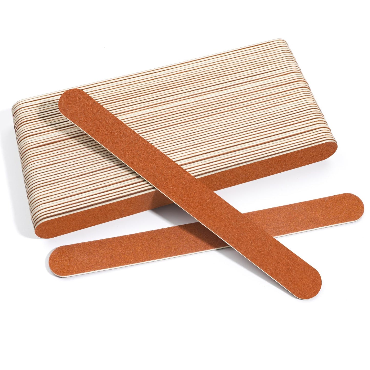 Canvalite Nail File Large Emery Boards For Nails,180 Grit Nail Files For Natural Nails, Thin Emory Nail File Pack Manicure Tool