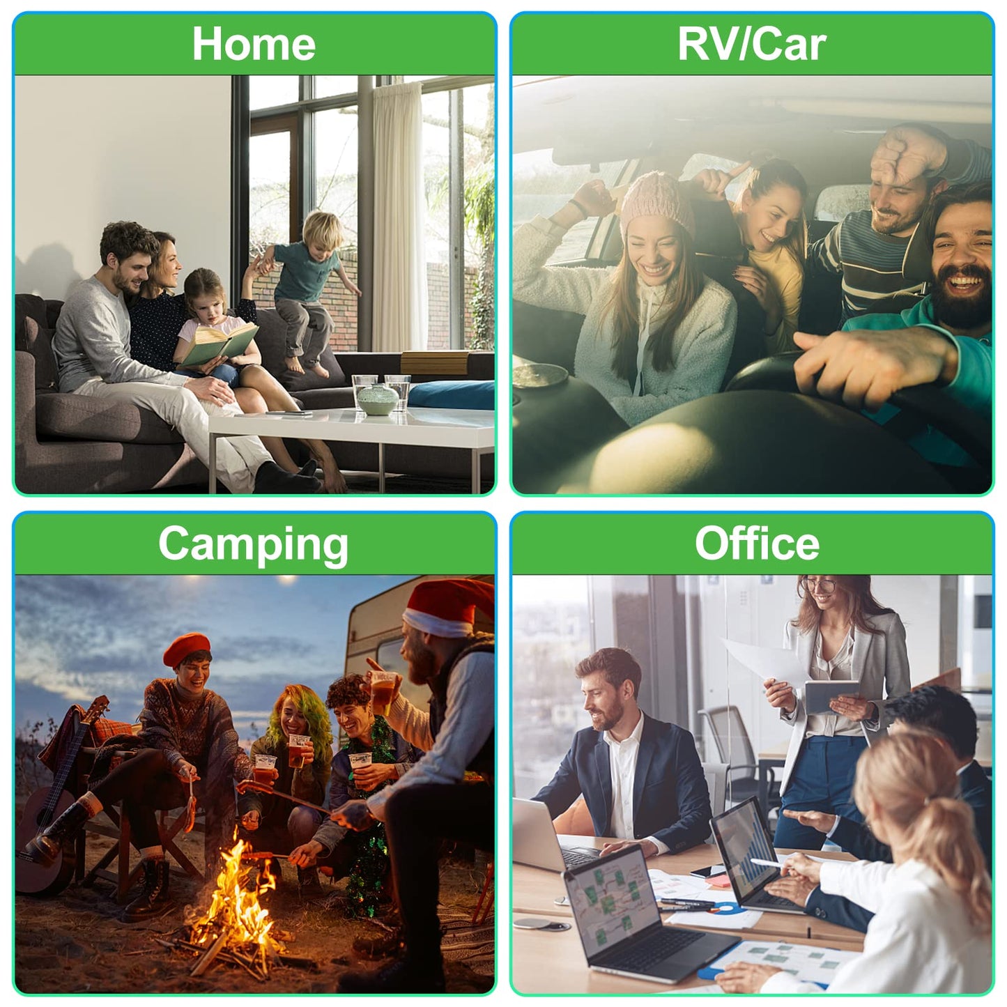 Car-Home Survival First-Aid Kit Emergency-Kit - Green 273Piece Equipment Travel Supplies First Aid Set Home Essentials Camping Hiking YIDERBO