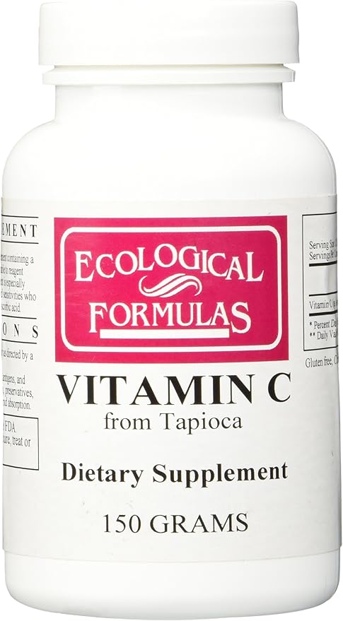 Ecological Formulas - Vitamin C from Tapioca 150 gms [Health and Beauty]