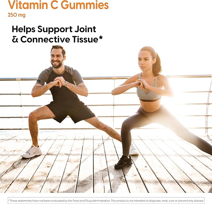 Doctor's Best, Vitamin C Gummies 250mg per Serving Great Tasting Immune Brain Eyes Heart Circulation Antioxidant Support Natural Pectin Vegan Gluten Free CT, Fruit, 120 Count