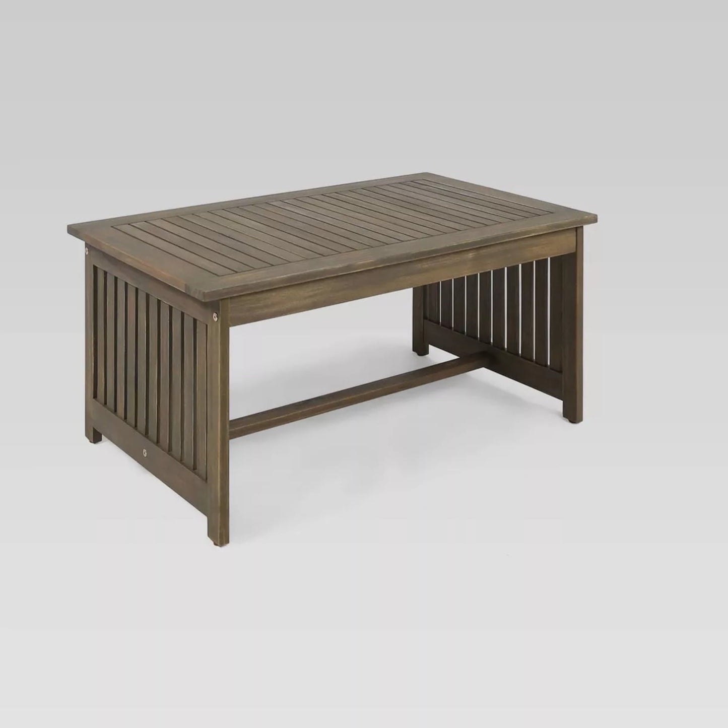 DIANJIE Wooden Outdoor Leisure Coffee Table Grey