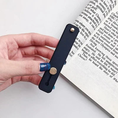 Candy Color Silicone Finger Ring Wristband Holder