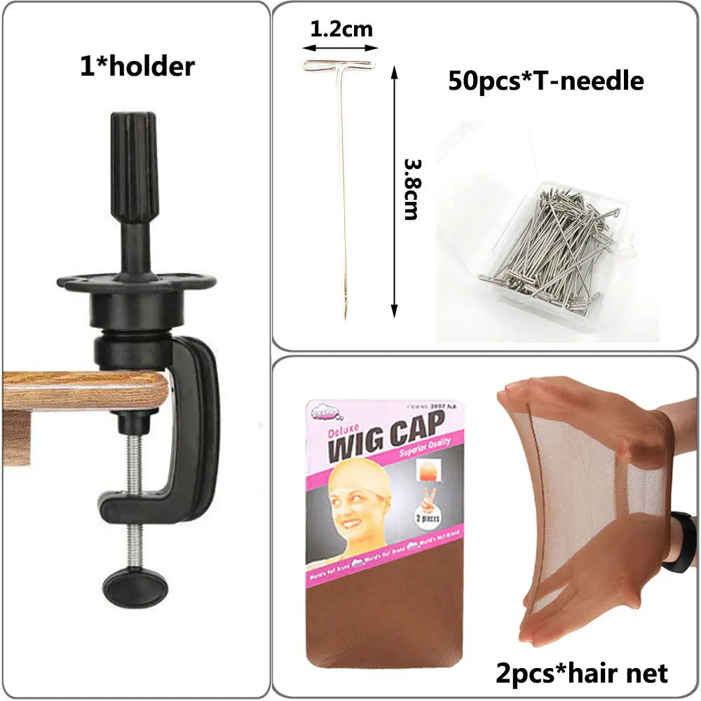 Canvas Mannequin Wig Head Stand