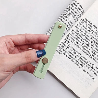 Candy Color Silicone Finger Ring Wristband Holder