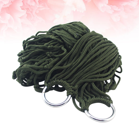 PTOOTP 1Pack Hanging Hammock for Camping and Relaxing in Green Color 94.5*31.5*2in