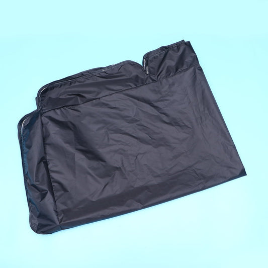 QIFULL 1Pcs Black Polyester Swing Cover for Garden Patio Waterproof 124x49in
