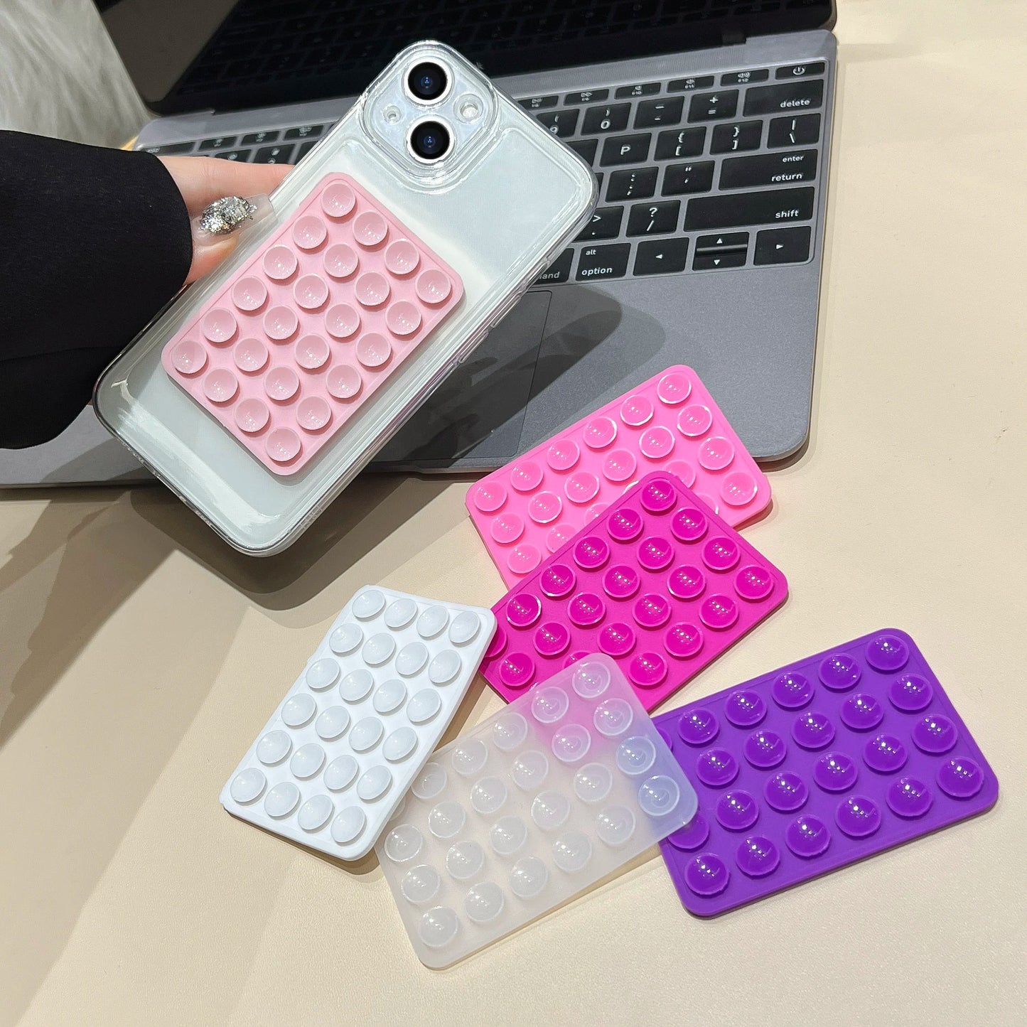 Candy Color Suction Phone Holder