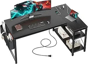 40-Inch L-Shaped Computer Desk