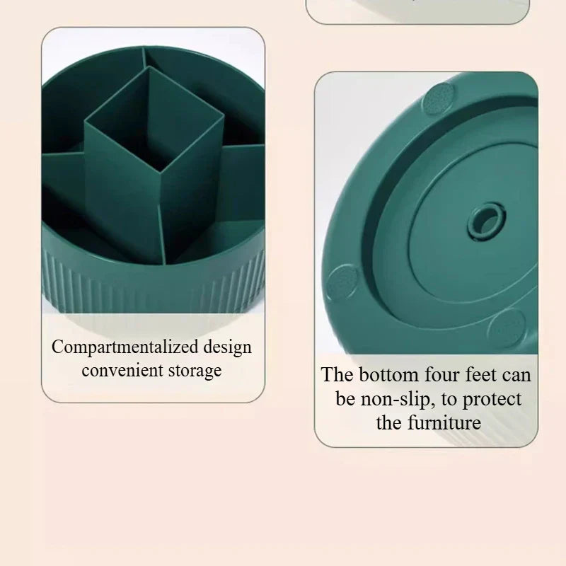 360° Rotating Makeup Organizer