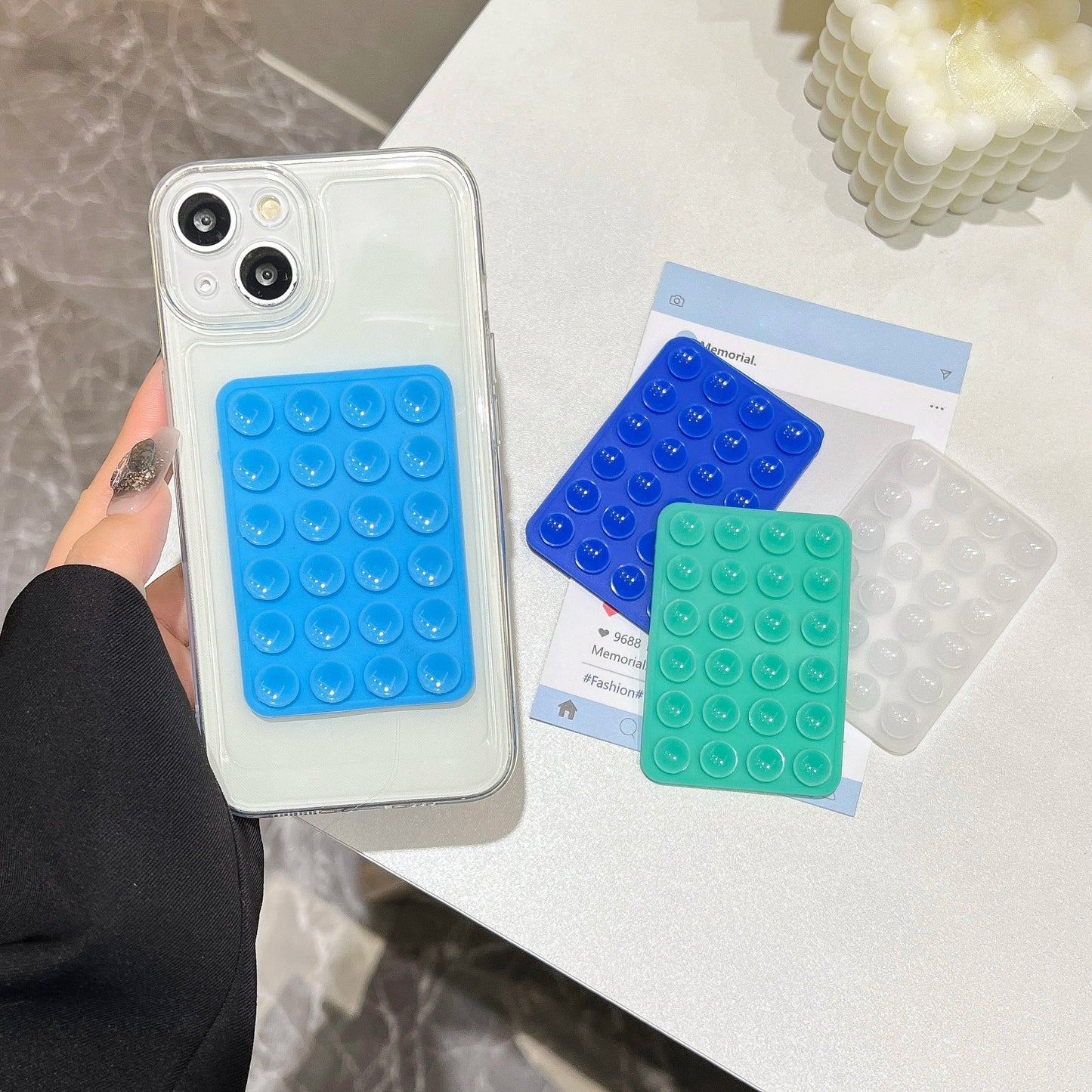 Candy Color Suction Phone Holder