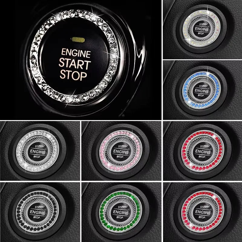 Car Start Button Decoration Ring