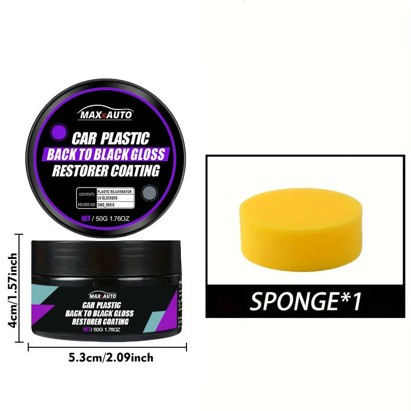Car Plastic Restorer Polish