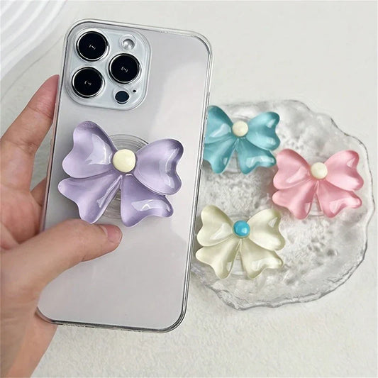 Candy Bow Phone Grip Stand Holder