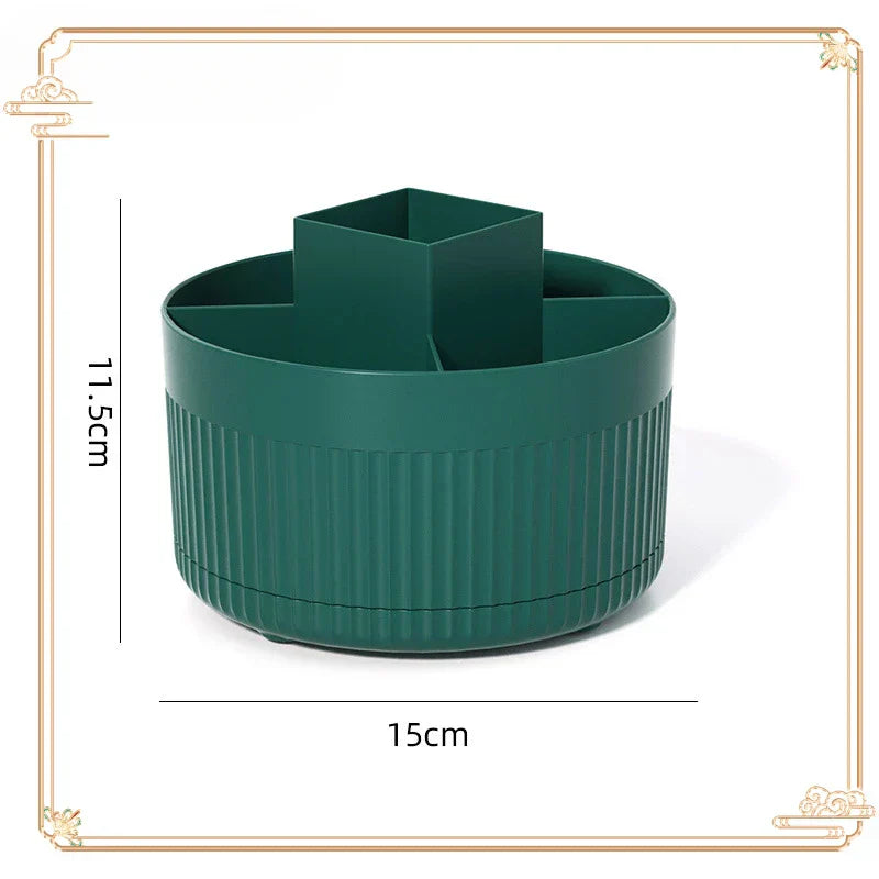 360° Rotating Makeup Organizer