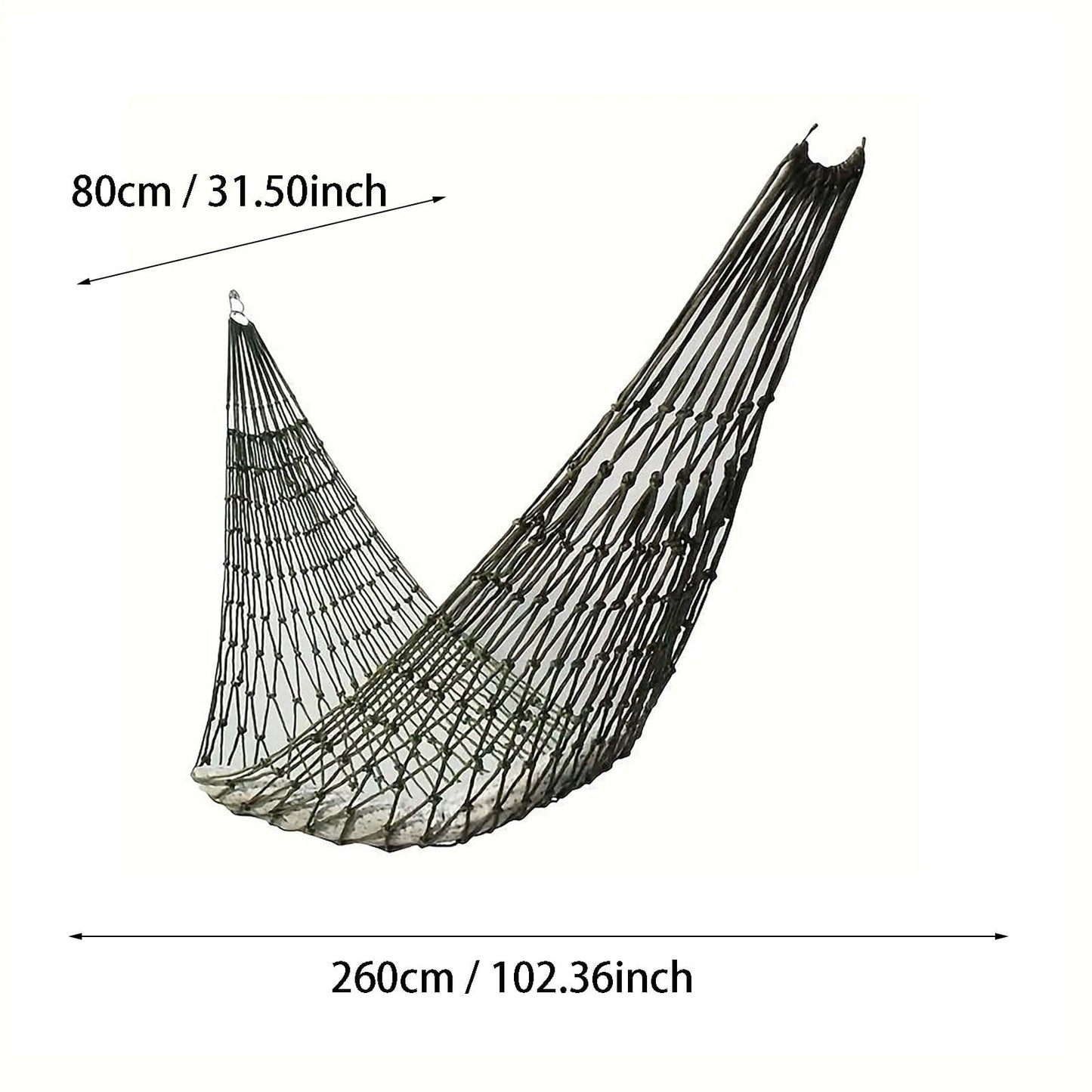 Durable Outdoor Hammock for Camping, Hiking, and Backyard Relaxation Lightweight, Portable, Easy Setup