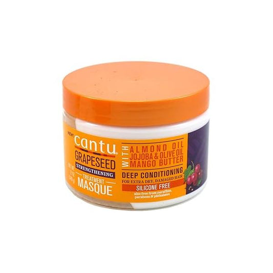 Cantu Grapeseed Treatment Masque 12 Ounce Jar (Pack of 2)