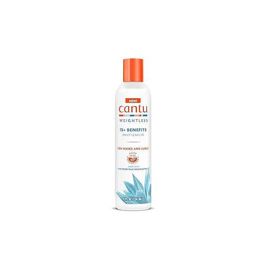 Cantu Weightless Daily Leave-In Cream, 8 fl oz